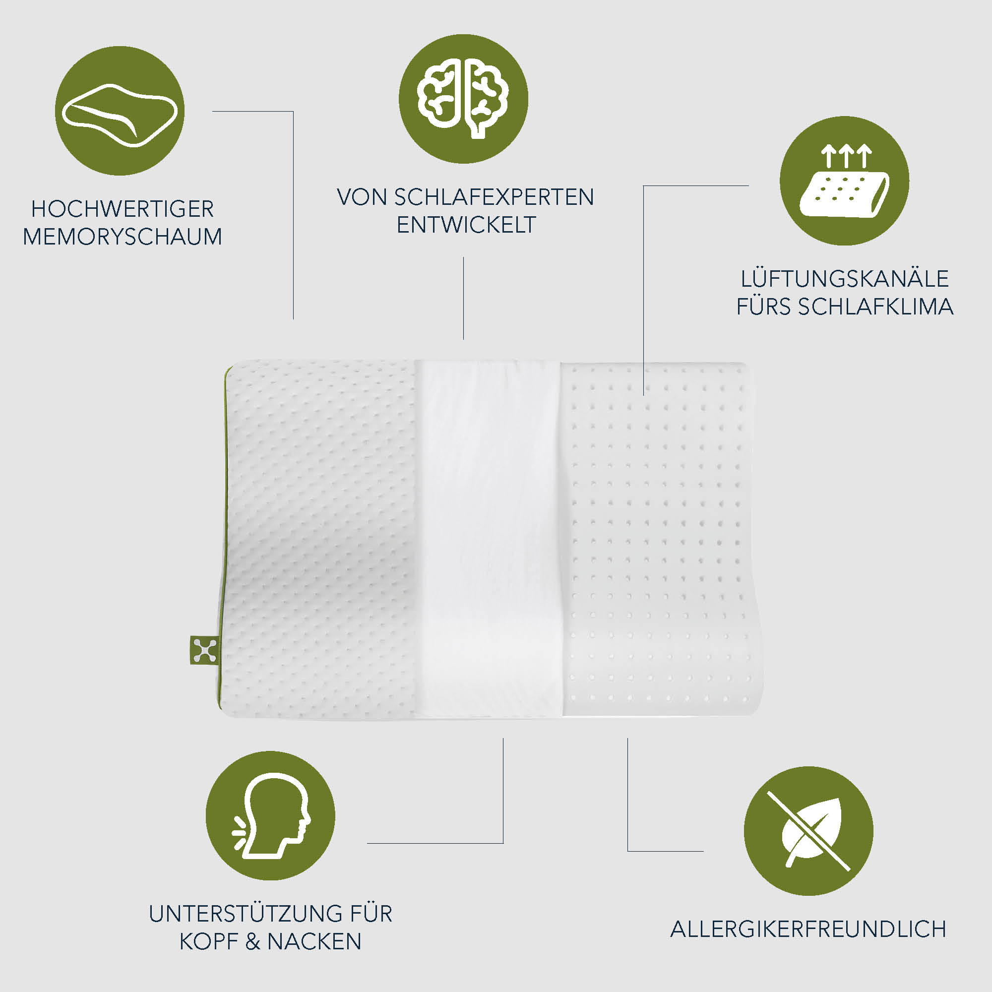 KIDS ERGONOMIC PILLOW