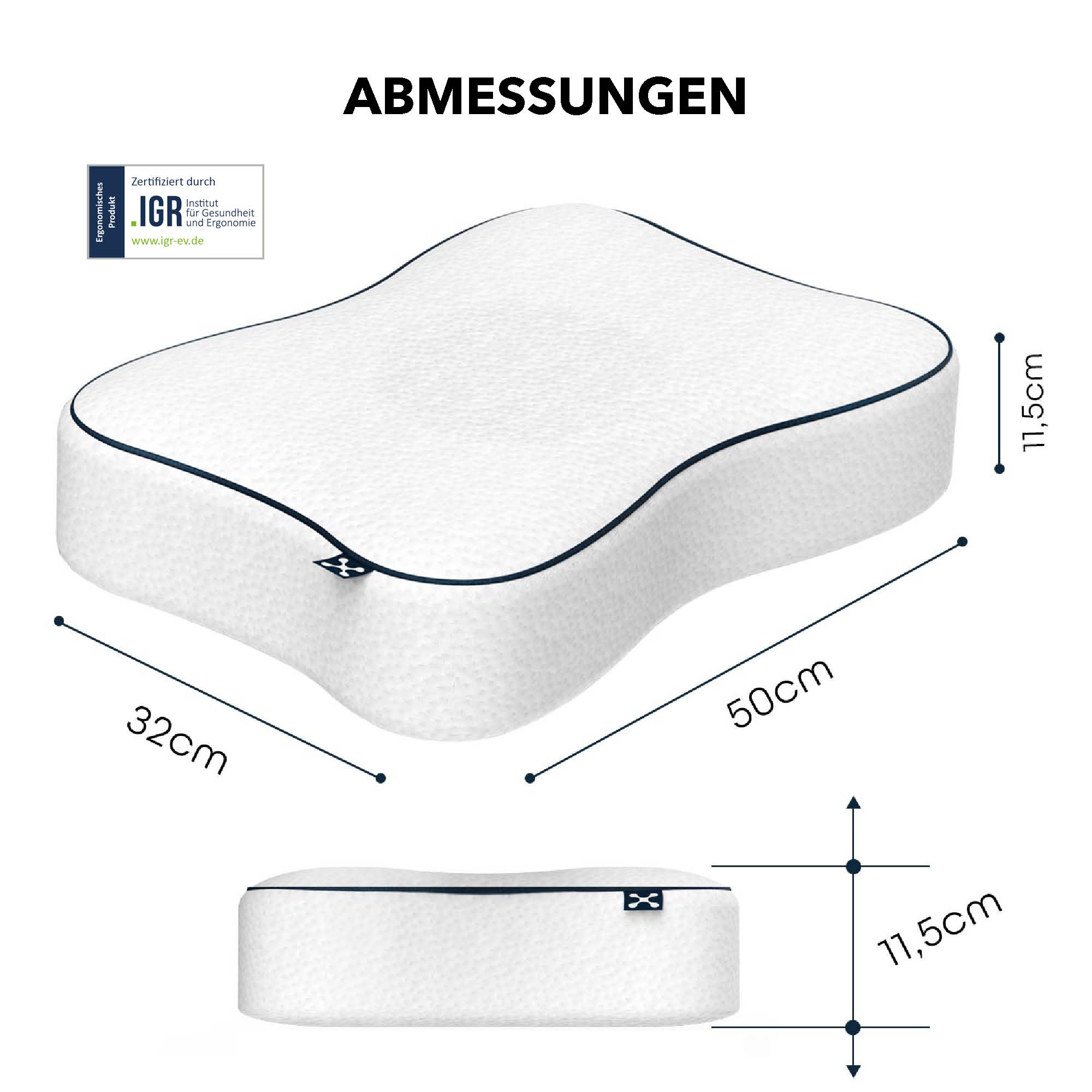 LIMITIERTES RECOVERY BUNDLE (1 Kissen + 2 Bezüge)