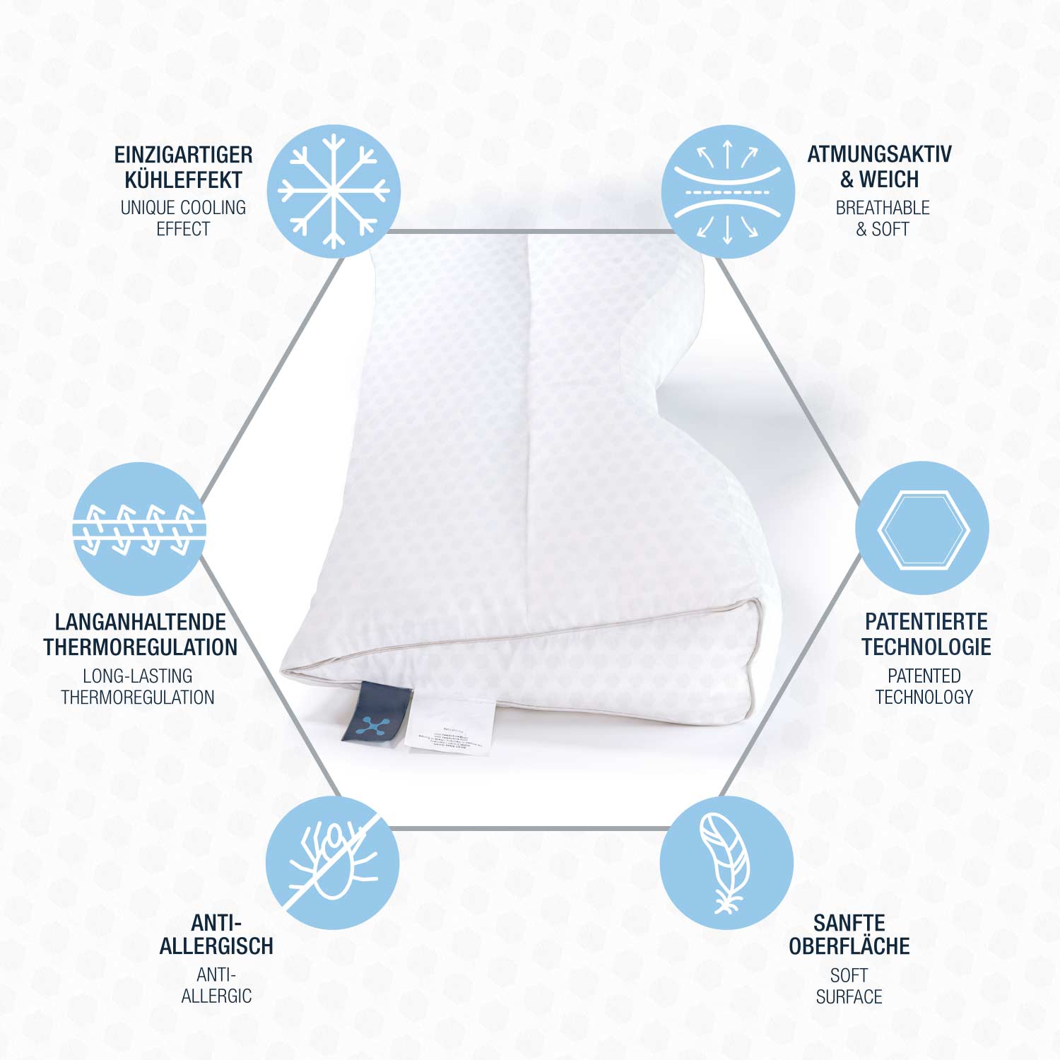 COOLING PILLOW 30 x 70 cm