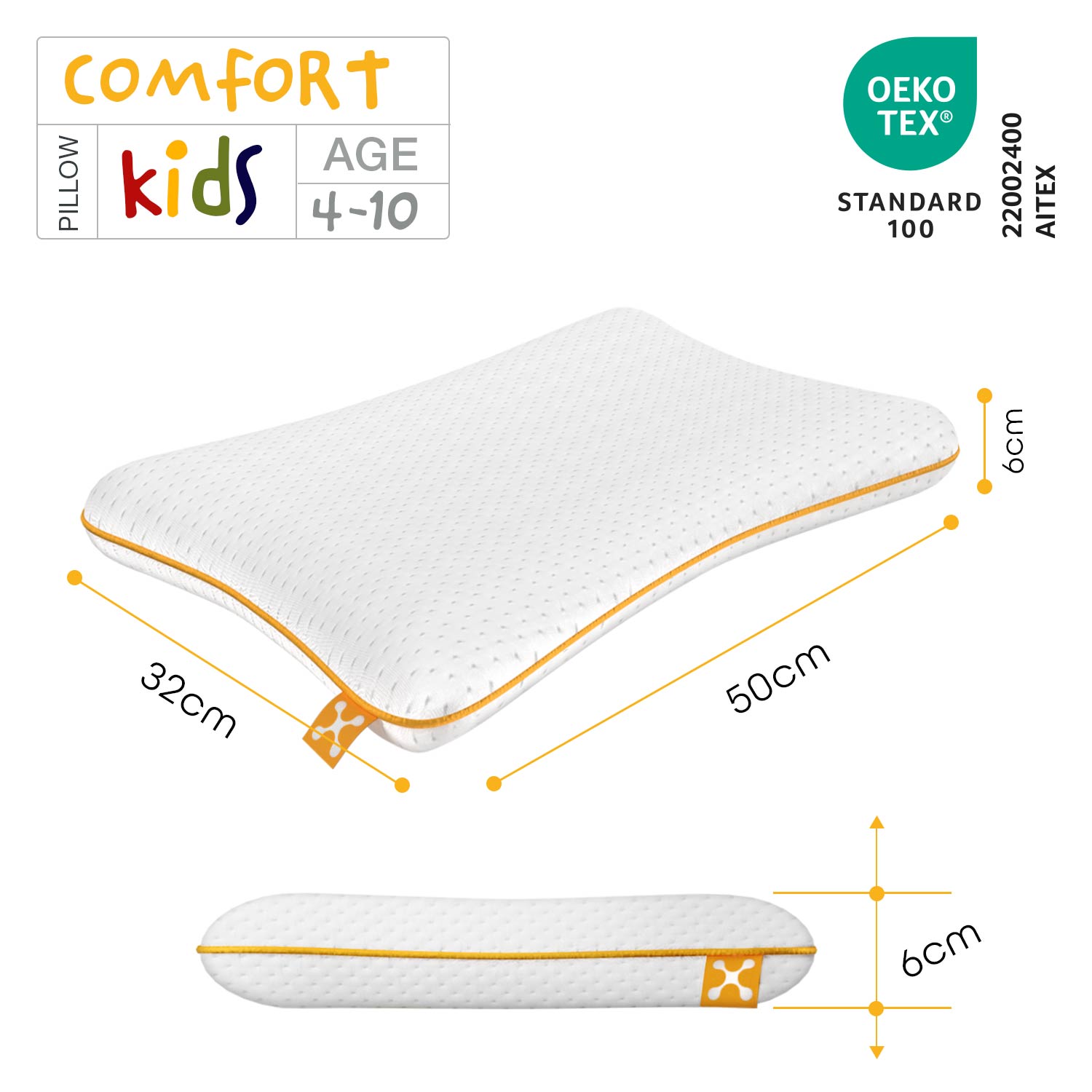 KIDS COMFORT PILLOW