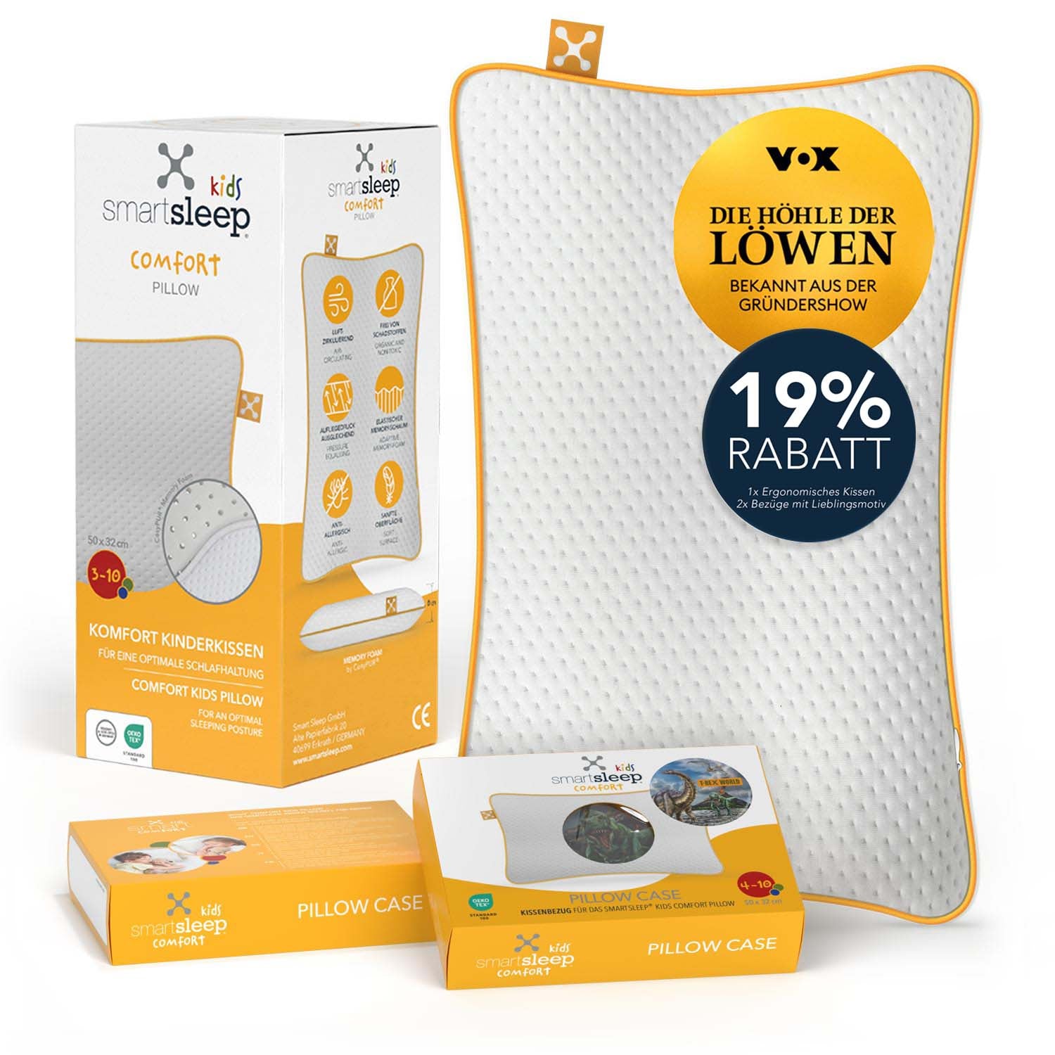 LIMITED KIDS <tc>COMFORT</tc> <tc>BUNDLE</tc> (1 pillow + 2 covers)