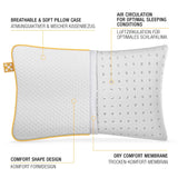 smart® Kids Comfort Pillow, gemütliches ergonomisches Kissen aus Memory-Schaum für Kinder mit Stützfunktion für hohen Komfort und gesunden Schlaf in der Entwicklung