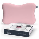 smart® Recovery Pillow Case, weicher Kissenbezug aus Baumwolle passgenau für das ergonomische Kopfkissen smart® Recovery Pillow in der Farbe Rose