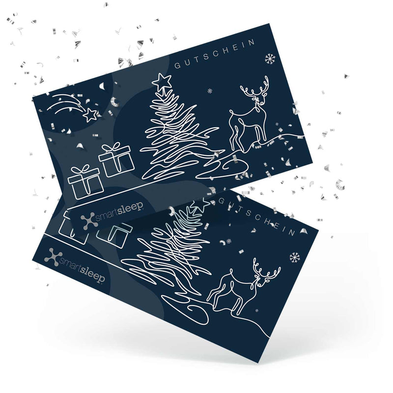 Smartsleep Onlineshop – Geschenkgutschein Winter Edition